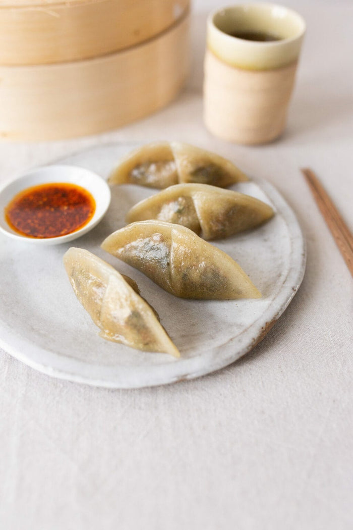 Dim sum boeuf au basilic