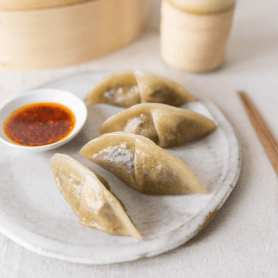 Dim sum de bœuf au basilic thaï